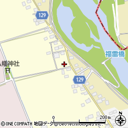 茨城県常総市福二町甲128周辺の地図