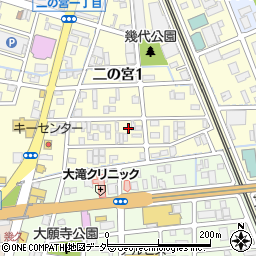 アップルイングリッシュネットワーク二の宮教室周辺の地図