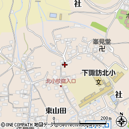 長野県諏訪郡下諏訪町東山田7241周辺の地図