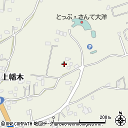 茨城県鉾田市上幡木1505-2周辺の地図