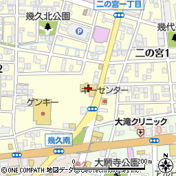 ホンダカーズ福井南二の宮店周辺の地図