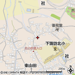 長野県諏訪郡下諏訪町東山田7240周辺の地図