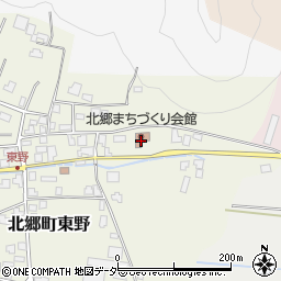勝山市北郷地区社会福祉協議会周辺の地図