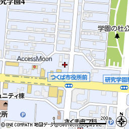 九州屋台 二代目九次郎 研究学園エビスタウン店周辺の地図