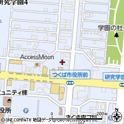 ドミノ・ピザ　研究学園店周辺の地図