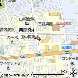 福井県福井市西開発4丁目111周辺の地図