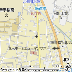新井自転車店周辺の地図