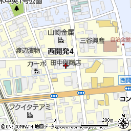福井県福井市西開発4丁目501周辺の地図
