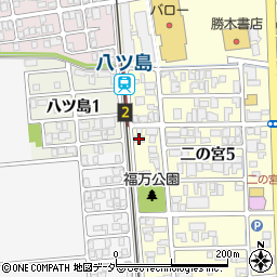 福井学園福井南高等学校二の宮本部周辺の地図