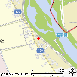 茨城県常総市福二町乙20周辺の地図