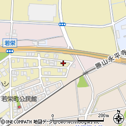 福井県福井市若栄町1222周辺の地図