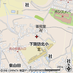 長野県諏訪郡下諏訪町東山田7206周辺の地図