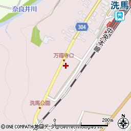 長野県塩尻市洗馬2787周辺の地図