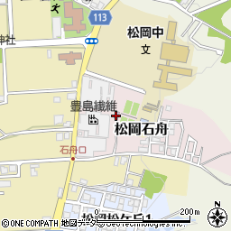 松岡庭球場周辺の地図
