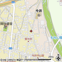 長野県岡谷市今井14周辺の地図