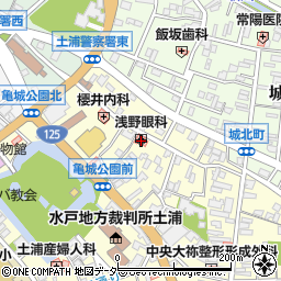 浅野眼科医院周辺の地図