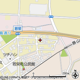 福井県福井市若栄町1216周辺の地図
