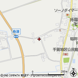 茨城県行方市手賀376周辺の地図