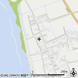 茨城県行方市手賀191周辺の地図