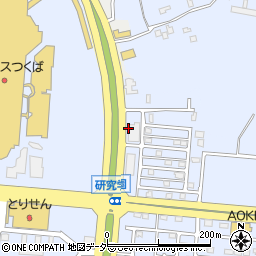 茨城県つくば市研究学園6丁目69周辺の地図