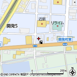 福井県福井市開発5丁目1105周辺の地図