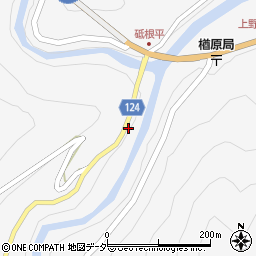 群馬県多野郡上野村楢原3106周辺の地図