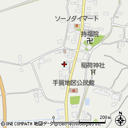 茨城県行方市手賀252周辺の地図