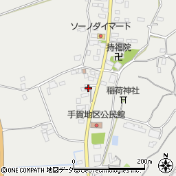 茨城県行方市手賀254周辺の地図
