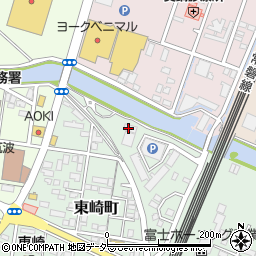 土浦亀城ポンプ場周辺の地図