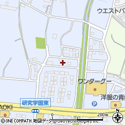 茨城県つくば市研究学園6丁目52周辺の地図