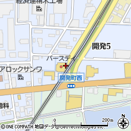 福井県福井市開発5丁目907周辺の地図