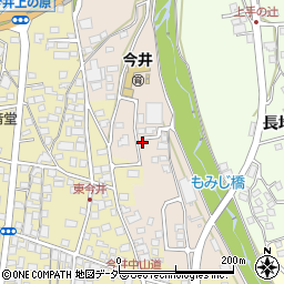 長野県岡谷市半ノ木周辺の地図