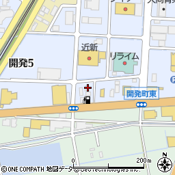 福井県福井市開発5丁目1106周辺の地図