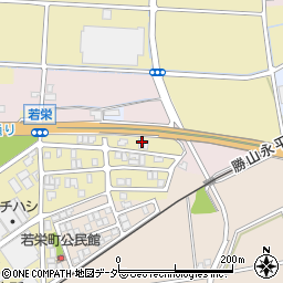 福井県福井市若栄町1206-3周辺の地図