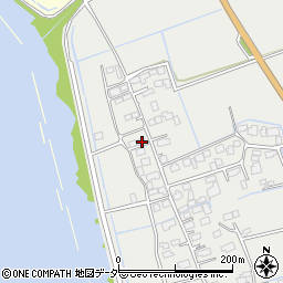 茨城県行方市手賀168周辺の地図