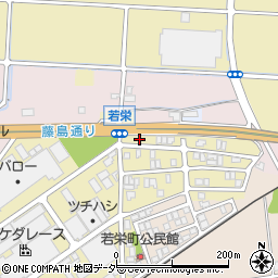 福井県福井市若栄町1104周辺の地図