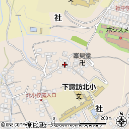 長野県諏訪郡下諏訪町東山田7213周辺の地図