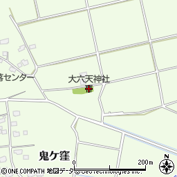 大六天神社周辺の地図
