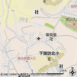 長野県諏訪郡下諏訪町東山田7228周辺の地図