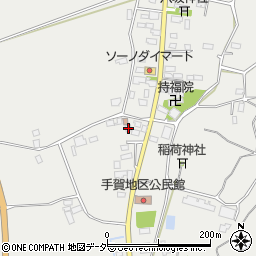 茨城県行方市手賀249周辺の地図