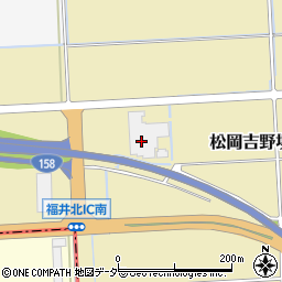 トヨタ部品福井共販株式会社　本社営業所物流部周辺の地図