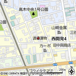 福井県福井市西開発4丁目712周辺の地図