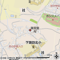 長野県諏訪郡下諏訪町東山田7210周辺の地図