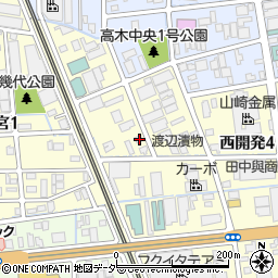 福井県福井市西開発4丁目1008周辺の地図