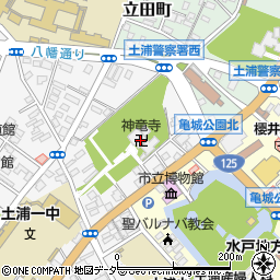 神竜寺周辺の地図