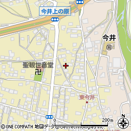 長野県岡谷市今井26周辺の地図