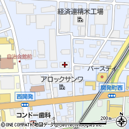福井県福井市開発5丁目204周辺の地図