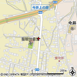 長野県岡谷市今井32周辺の地図