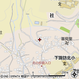 長野県諏訪郡下諏訪町東山田7349周辺の地図