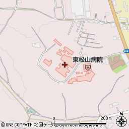 東松山病院周辺の地図